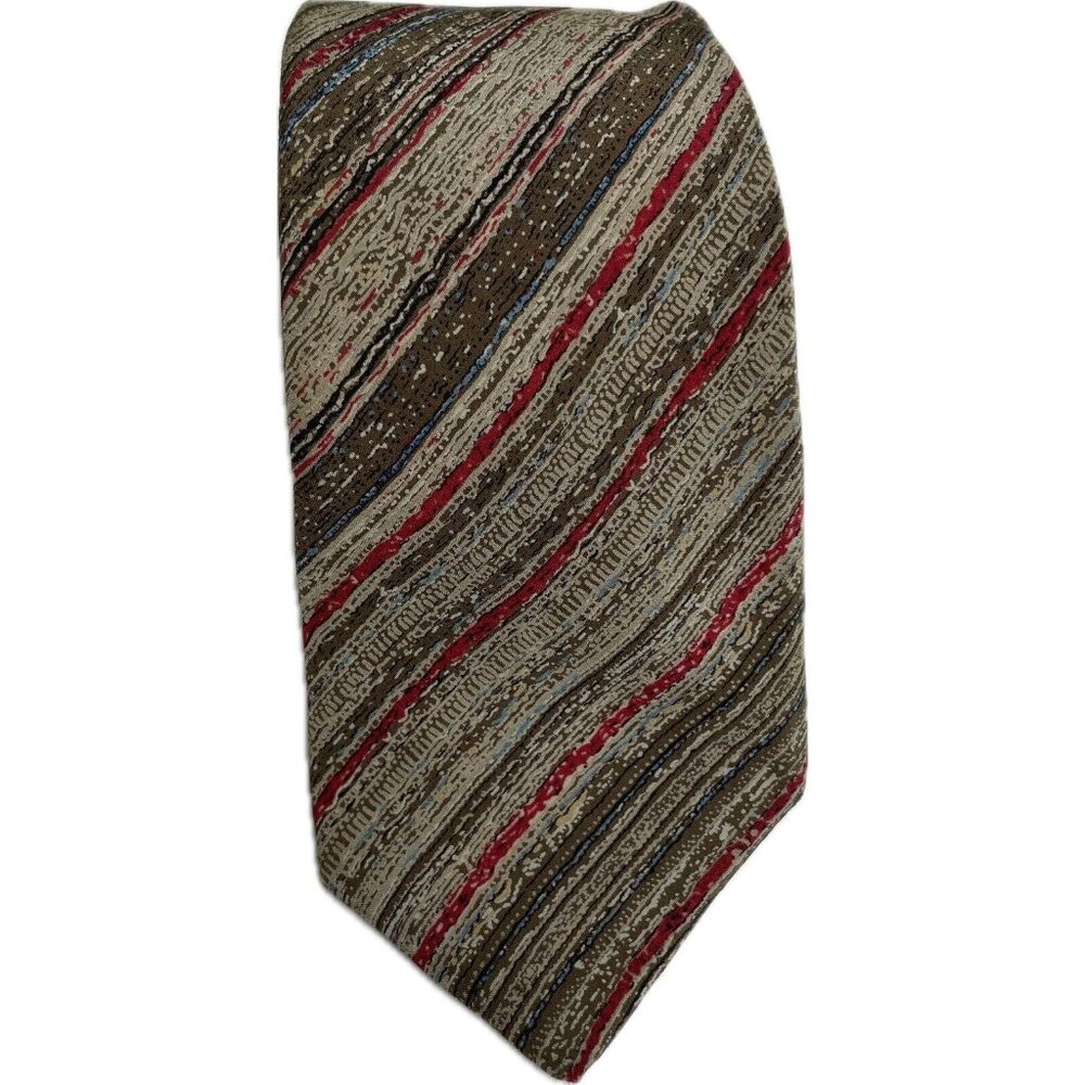 Missoni Silk Tie Striped Multicolor 58”